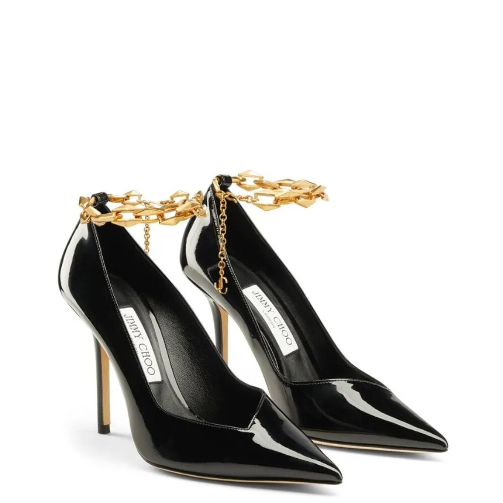 Jimmy Choo Diamond Talura 100mm pumps Size 10/41